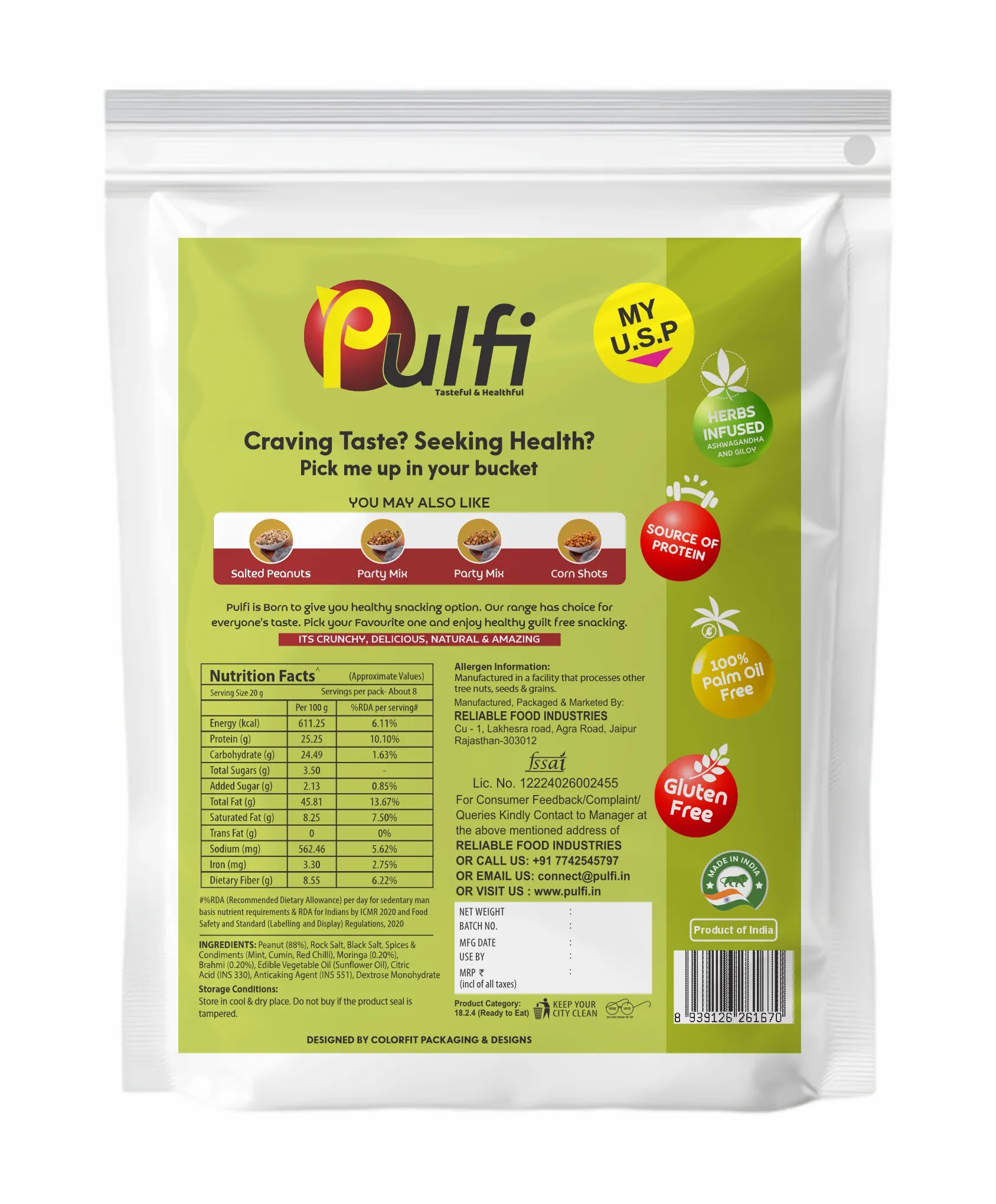 Roasted Peanut Nimbu Pudina - Image 3