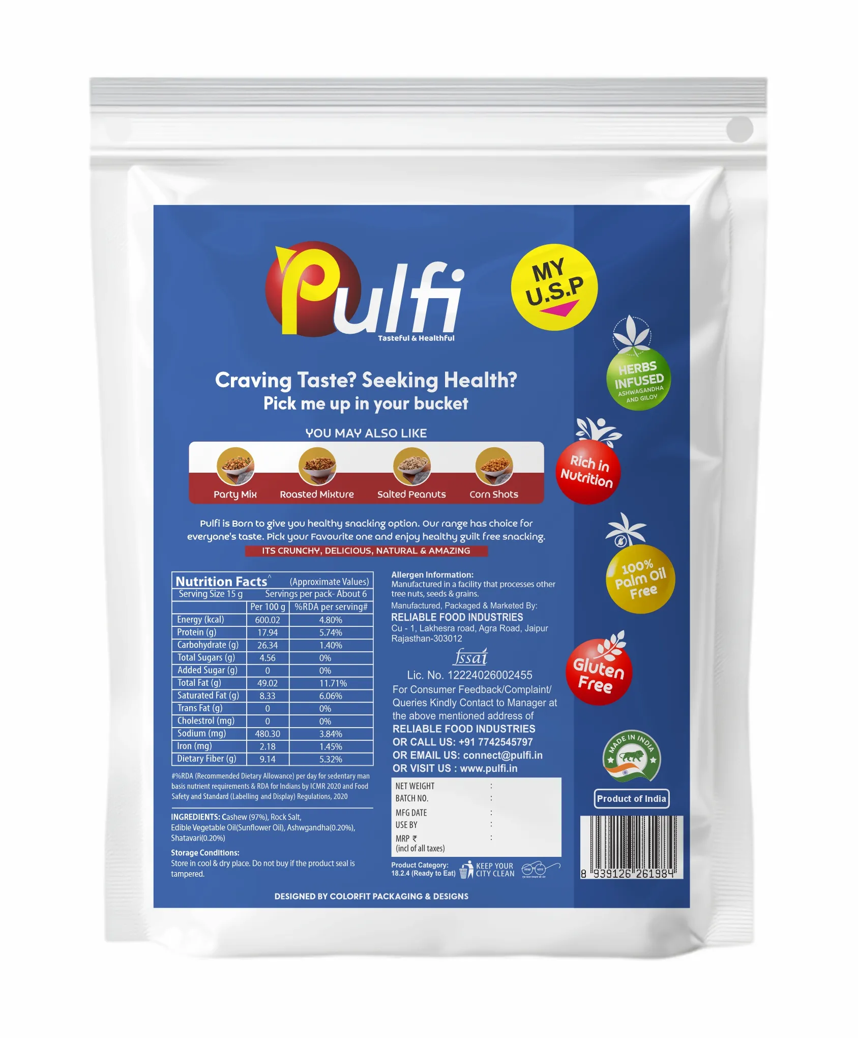 Roasted Salted Cashew - Image 3