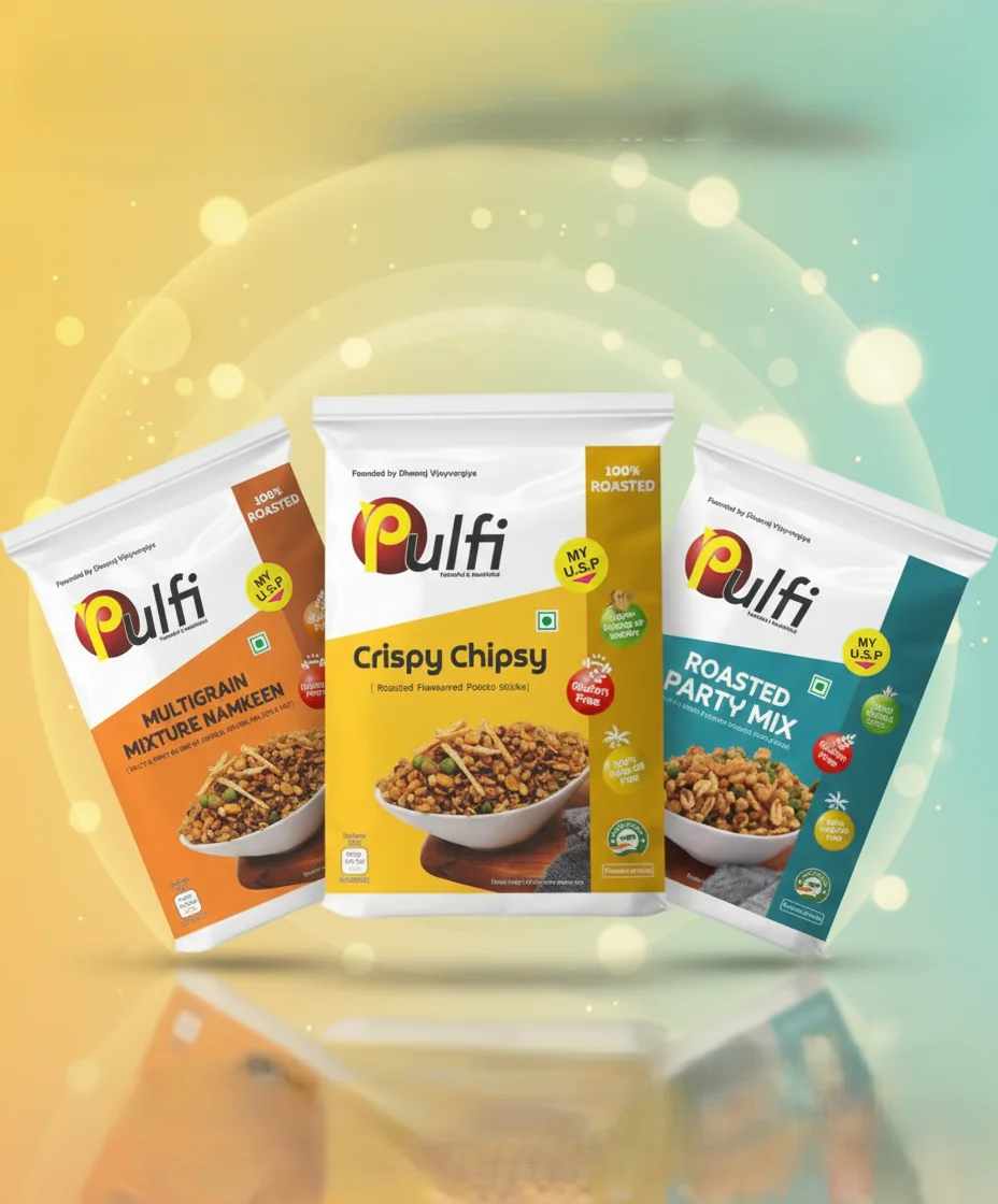 Roasted Party Mix, Crispy Chipsy & Multigrain Mixture Namkeen - Image 1