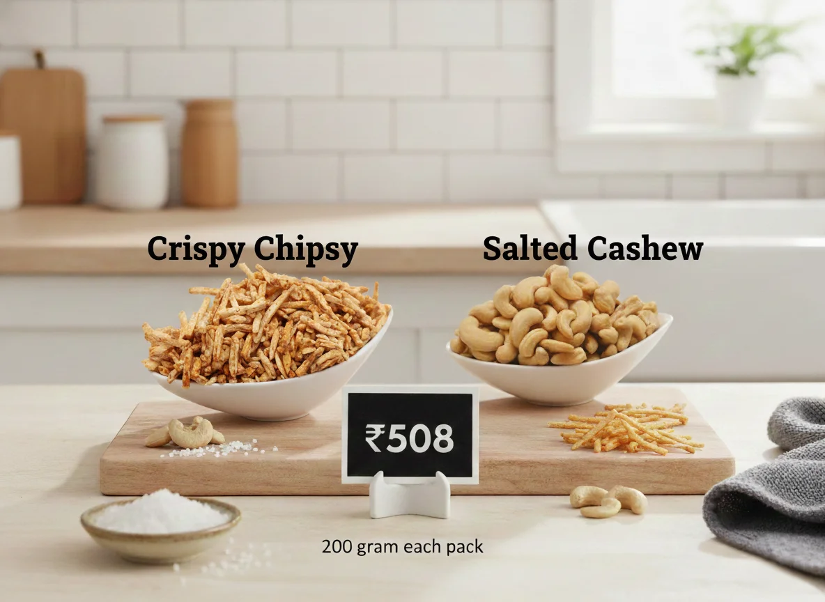 Salted Cashew & Crispy Chipsy - Image 2