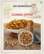 Masala Cashew, Crunchy Monki & Multigrain Mixture Namkeen - Image 2