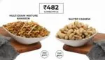Salted Cashew & Multigrain Mixture Namkeen - Image 3