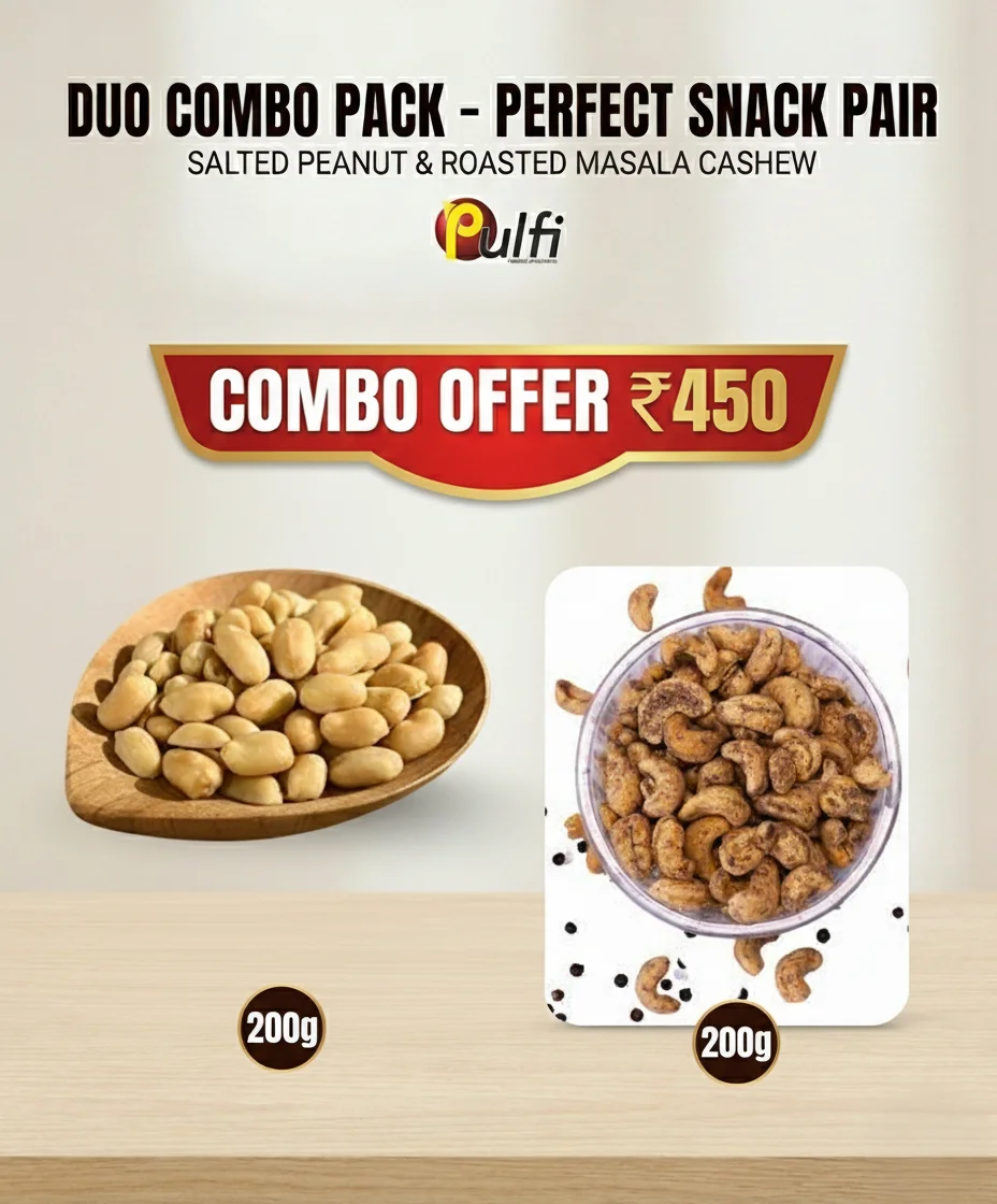 Masala Cashew & Salted Peanuts - Image 2