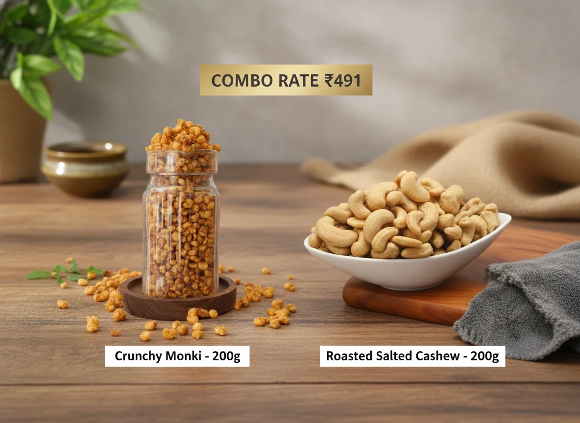 Salted Cashew & Crunchy Monki - Image 2