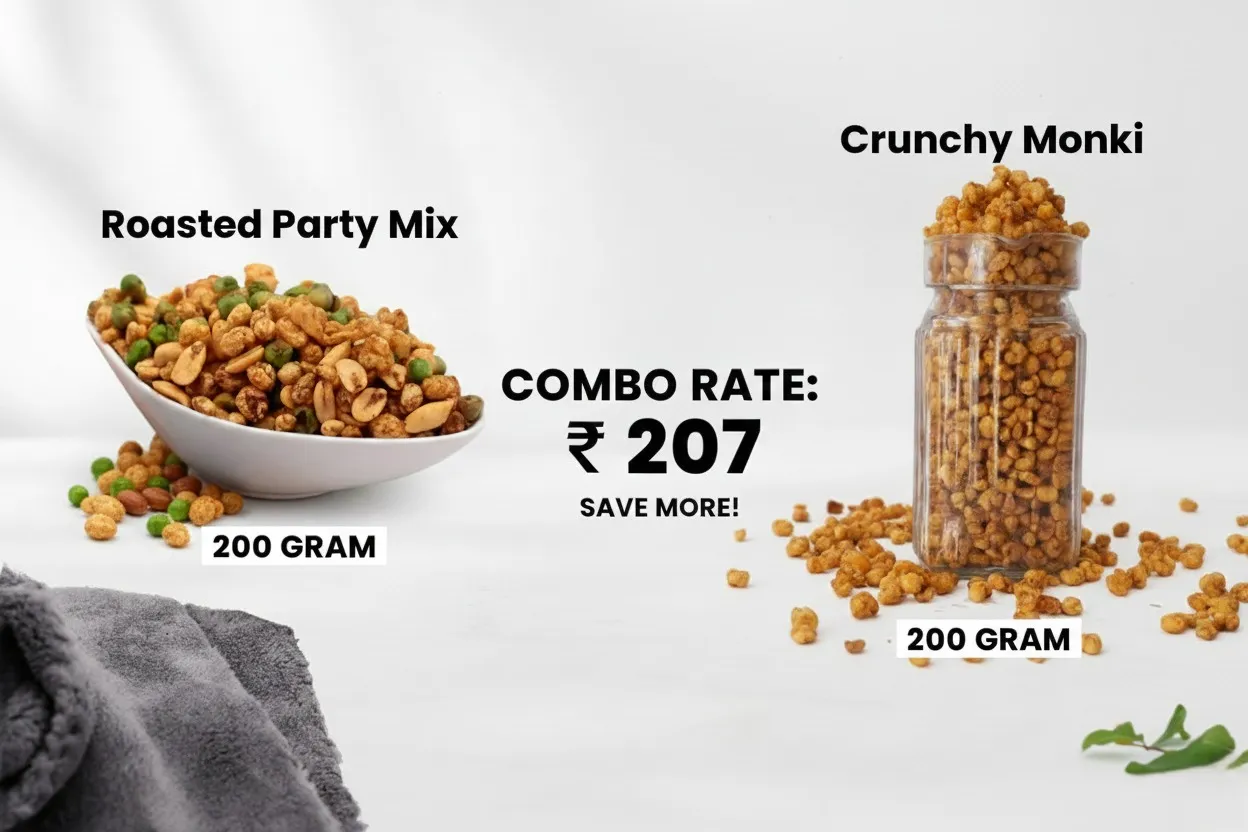 Roasted Party Mix & Crunchy Monki - Image 2
